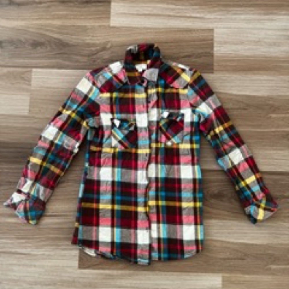 Matchstick Argus Flannel Size Small 100% Cotton